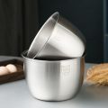 Kitchen Stainless Steel 304 Mixing Bowl Deep Design Cooking Baking Cake Bread Salad Kitchen Mixer Bowl, 2800ML. 