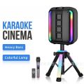NDR 102B 12 Inch Fashion RGB Pickup Rhythm Light Bluetooth Speaker Party Box Home Theater Comes with a Tripod TWS Caixa De Som Subwoofer | INeedz NDR 102B. 