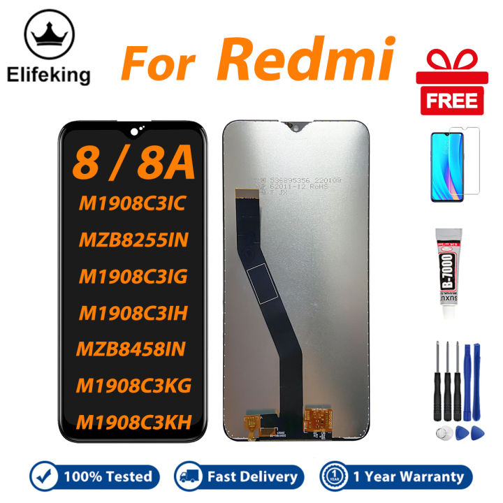 LCD No Frame For Xiaomi Redmi 8 8A M1908C3IC Display Touch Screen Digitizer Assembly Replacement Parts
