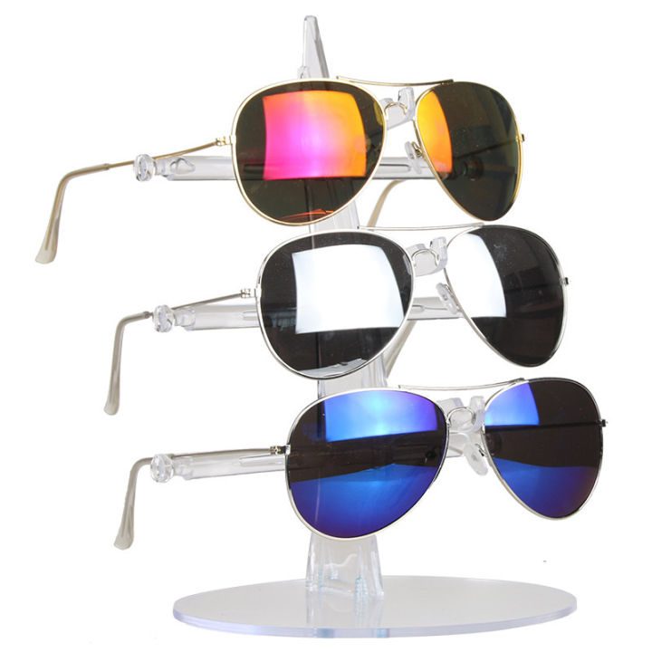 3/4/5Layer Counter Glasses Eyeglasses Sunglasses Show Stand Holder Glasses Bracket Props Frame Sailing Glasses Display Rack