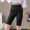【COD yoga shorts for women jogging shorts cycling shorts Yoga Pants Slimming Fitness Shorts Highwaist Training Shorts. 