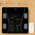 Smart Weighing (bluc) Scale Bluetooth-compatible intelligent Electronic Intelligent Weight Loss Body Fat Scale Balances. 