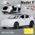 1:32 Scale Die Cast Tesla Model Y Zinc Alloy Model Car with Sounds Lights by ZinZen. 