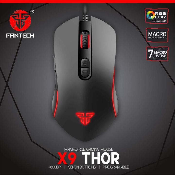 FANTECH X16 THOR II  V2 MACRO RGB GAMING Mouse