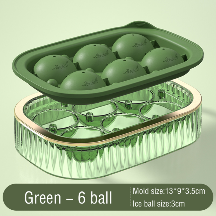 Large Ice Mould Ice Ball Maker Ice Box For Ice Shape Cocktail Use Sphere Round Ball DIY Home Bar Party Ice Cube Tray Maker Tools