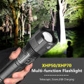 XHP50/XHP70 flashlight 5 Modes usb Zoom led torch lantern 18650 Best for Camping, Outdoor, Emergency. 
