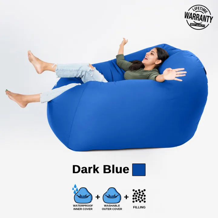 Classic Jumbo Beanbag Leather