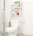 Bathroom Rack Floor Type Bathroom Rack () Storage Rack Stainless Steel Easy Assembly Bathroom Shelves. 