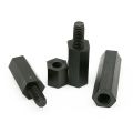 25X M2 M2.5 M3 M4 Black White Nylon Plastic Hex Hexagon Coupling Connector Joint Column Standoff Spacer Bolt for Motherboard. 