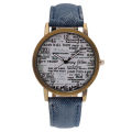 Digital Denim Belt Men's Watch Men's Watch Colorful Strap. 