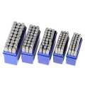 Letter punch and Number punch sets 3mm 4mm 5mm 6mm 8mm. 