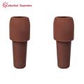 Sil Corks 2 Pcs Sil Stoppers Leakproof Reusable Bottle Corks for Champagne Universal Fresh-keeping Seal Food Grade Material Buyers' Favorite Red Bottle Stoppers. 