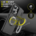 Shockproof Casing For Xiaomi Redmi Note 14 13 Note13 Note14 Pro Plus 14Pro 13Pro 5G 4G 2025 Phone Case TPU PC Slide Protection Ring Back Cover. 