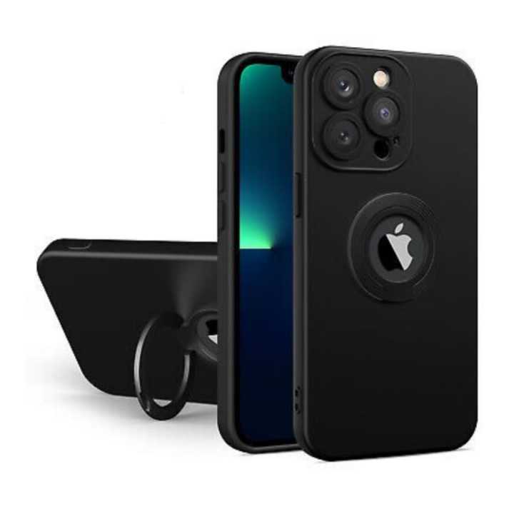 Ring Holder Liquid Silicone Cover for iPhone 13,13 Pro, 13 Pro Max