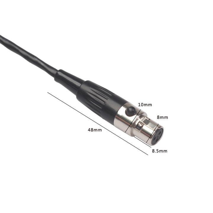 Mini XLR 3Pin Male to XLR 3Pin Female Audio Cable Aluminum Foil ...