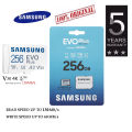 Samsung Class 10 EVO Plus Micro SDXC UHS-1 UHS-3 64GB 128GB 256GB 512GB Genuine Memory Card TF Card. 