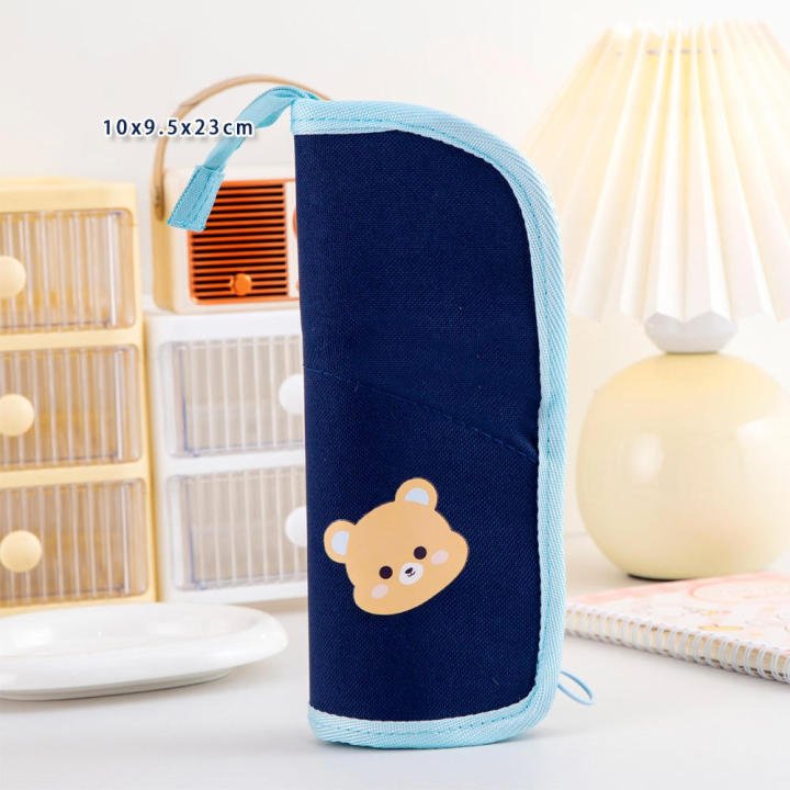 Folding%20Pencil%20Case%20Zippered%20Canvas%20Large%20Capacity%20Canvas%20Case%20Cute%20%20Design%20Makeup%20Bag%20for%20Students%20School%20Supplies%20Makeup%20Storage%20Desk%20Organizer%20Art%20Tools%20Carrier%20-%20Image%209