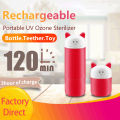 Charging UV Sterilizer UV Ozone Milk Bottle Phone Disinfector Portable Pacifier Disinfector. 