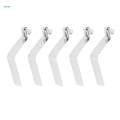 10x Kayak Spring Snap Clips Tent Pole Tube Lock Push Button Single Pin. 
