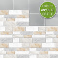 9/27/54pcs 3D Sticker Kitchen Tile Stickers Bathroom Self-adhesive Wall Decor Home DIY Wallpaper For Room. 