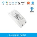 Tuya WiFi Smart Switch APP Wireless Controller Universal Breaker Timer Smart Life Work with LED Light Switch Alexa Accessories. 