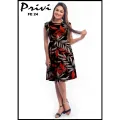 Privi Fashion Printed Dress for Women. 