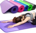 Outtobe Extra-Thick Non-Slip Yoga Mat, Perfect for Yoga, Pilates, and Floor Exercises with Added Support and Comfort. 