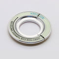 Aluminum Alloy Car Ignition Key Ring Cover Decorative Trim Lumiuous For Mitsubishi Lancer/asx/outlander Car Accessories. 