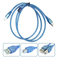 USB Printer Cable (1.5M/3M/5M) High Speed Printer Scanner Cable A Male to B Male Cord. 