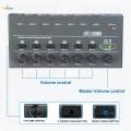 Mini Audio Mixer Audio Mixer for Club Guitars Bass Keyboards Mixer Recording. 