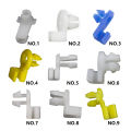 Universal Auto Door Lock Rod Clip Driver Side Handle Retainer fits 3mm 4mm Hole Plastic Rivet Fasteners Retainers Car Wire Clip. 