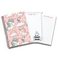 Cute spiral Notebook, best gift for your loving one's, can use for take notes, journaling, gratitude or any writing purpose - Ruled / dotted / blank available. 