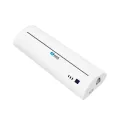 A4 Portable Thermal Printer BT Printer Built-in Battery Test Paper Document Photo Printer White UK Plug. 