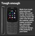 Nokia 106 Dual Sim  With Warranty Feature Push button Phone 1.77" Display Battery Long Standby Flashlight Radio. 