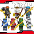 Ninjago Compatible with LEGO 11 Season Hero Scroll Character Lloyd Kaisen Jeanie Kyo拼装 Building Blocks. 
