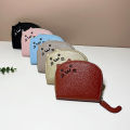 2024 New Women Cute Cat Wallet Small Zipper Girl Wallet Brand Designed Pu Leather Women Coin Purse Female Card Holder Wallet Cherry Super Store. 