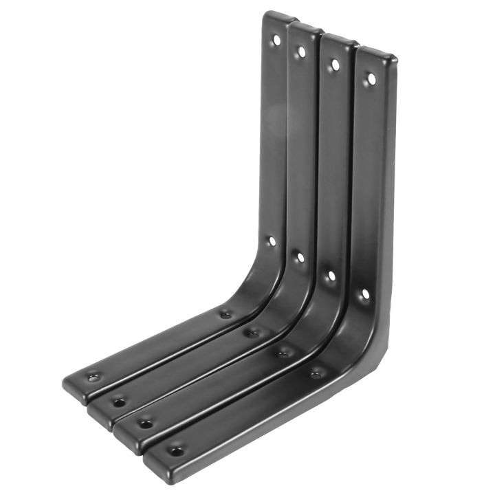 4%20PCS%20Iron%20Wall%20Shelf%20Bracket,%206%20x%205%20Inch%20Heavy%20Duty%20Shelf%20Support%20Bracket%20Decorative%20Joint%20Angle%20Bracket,%20Black%20-%20Image%208