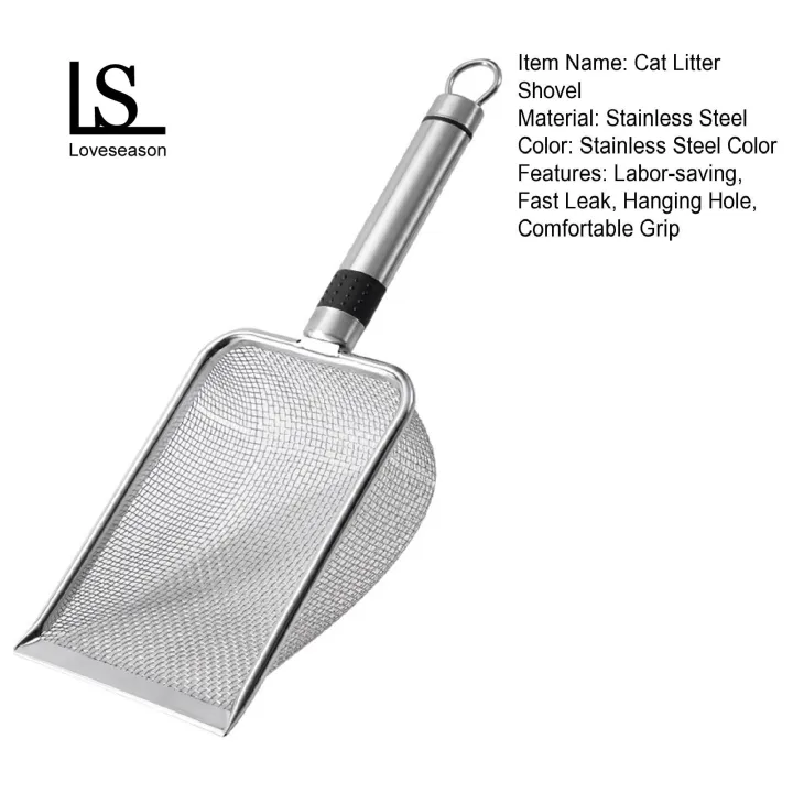 Loveseason%20Pet%20Poops%20Shovel%20Easy%20Storage%20Stainless%20Steel%20Cat%20Litter%20Scooper%20-%20Image%203