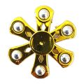 Fidget metal Spinner-gold Stress Reliever Bear Funny Face Glow Light Finger Hand Focus New. 
