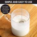 2X Milk Frother with Stand Handheld Whisk Drink Foamer Mini Blender Mixer for Coffee Frappe Bulletproof Matcha Espresso. 