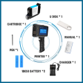 Willita Portable Handheld Inkjet Printer For Batch Number Barcode UV QR Code Logo Textile Hand Date Printer Label Coding Machine. 