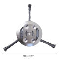 Steel Wire Brush Cutter Trimmer Head Grass Brush Cutter String Trimmer Replacement for Moss Rust Removal. 