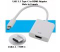 USB-C to HDMI Female Adapter(TYPE C TO HDMI). 