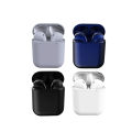 In Pods 12 Earbuds Black/blue InPods 12 Wireless Bluetooth Earphone with mic Headphones For Android i12 inpods Smart Touch With Charging Box. 