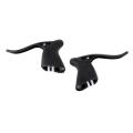 1 Pair Alloy Brake Levers Set Road Racing Drop Down Handlebar. 