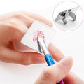 Hand-held Stainless Steel Makeup Mixer Nail Art Polish Mixing Plate Foundation Eye Shadow Mixer Palette Beauty Tool with Spatula Yao Store. 