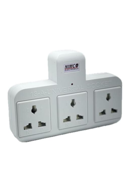 Multi%20plug%20wall%20Socket%20adapter%20-%2013A%20Square%20Pin%20Multi%20Socket%203%20way%20Universal%20type%20outlet%20-%20%20Travel%20adapter%20-%20Image%206