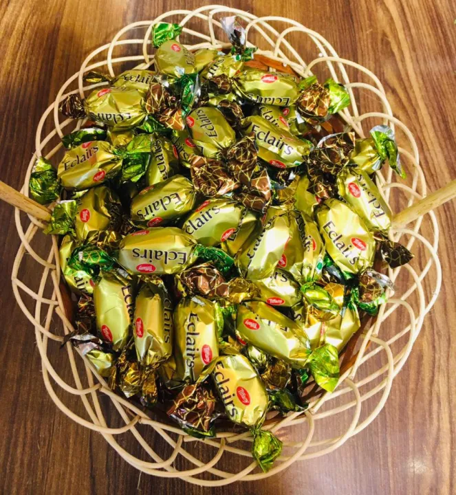 Tiffany,%20Eclairs,%20Caramels%20filled%20with%204%20different%20Cream%20Flavours%20x%20Toffees%2050Pcs%20-%20Image%204