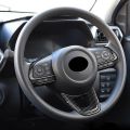 3Pcs/Set Car Steering Wheel Decoration for TOYOTA Raize 200 Series 210A 2021 VELOZ 2022 Carbon Fiber. 