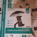 Motorcycle Mobile Cellphone Holder With Umbrella Mount Alloy Motor holder-X144 Bike Mobile Holder  Best for  Pickme & Delivery. 
